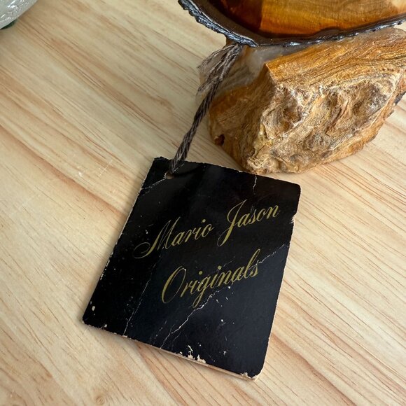 Mario Jason Originals Brass Sailboat Sculpture On Stone Base w Tags - Picture 12 of 14